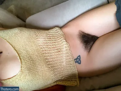 BellatrixSweets - a close up of a woman with a hairy hairy belly and hairy hairy butt