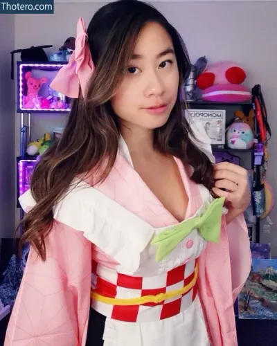 Oasisonoverwatch - asian woman in a pink kimono and a green bow